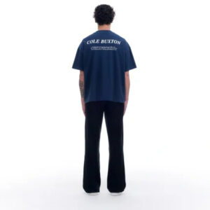 Cole Buxton T Shirt Address Navy Edition
